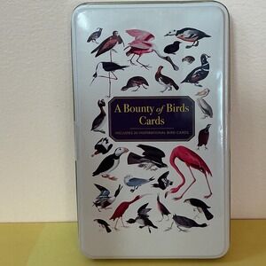 A Bounty of Birds Cards Inspirational Bird Cards Tin ECCLO